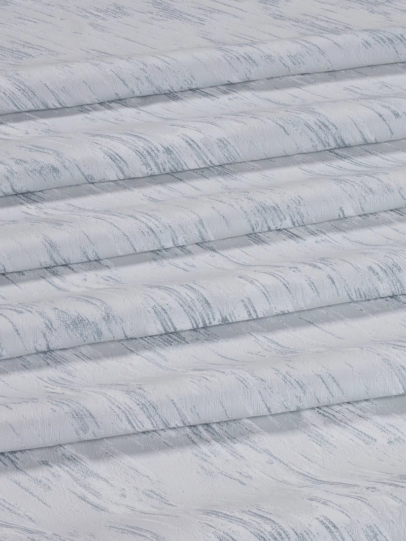 John Lewis Swish Jacquard Silver tablecloth 320x180cm, imported from the UK