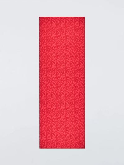 John Lewis John Lewis Jacquard Cotton Blend Table Runner, 250cm, Red- Buy online at McGrocer