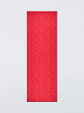John Lewis Jacquard cotton blend table runner 250cm red - British product