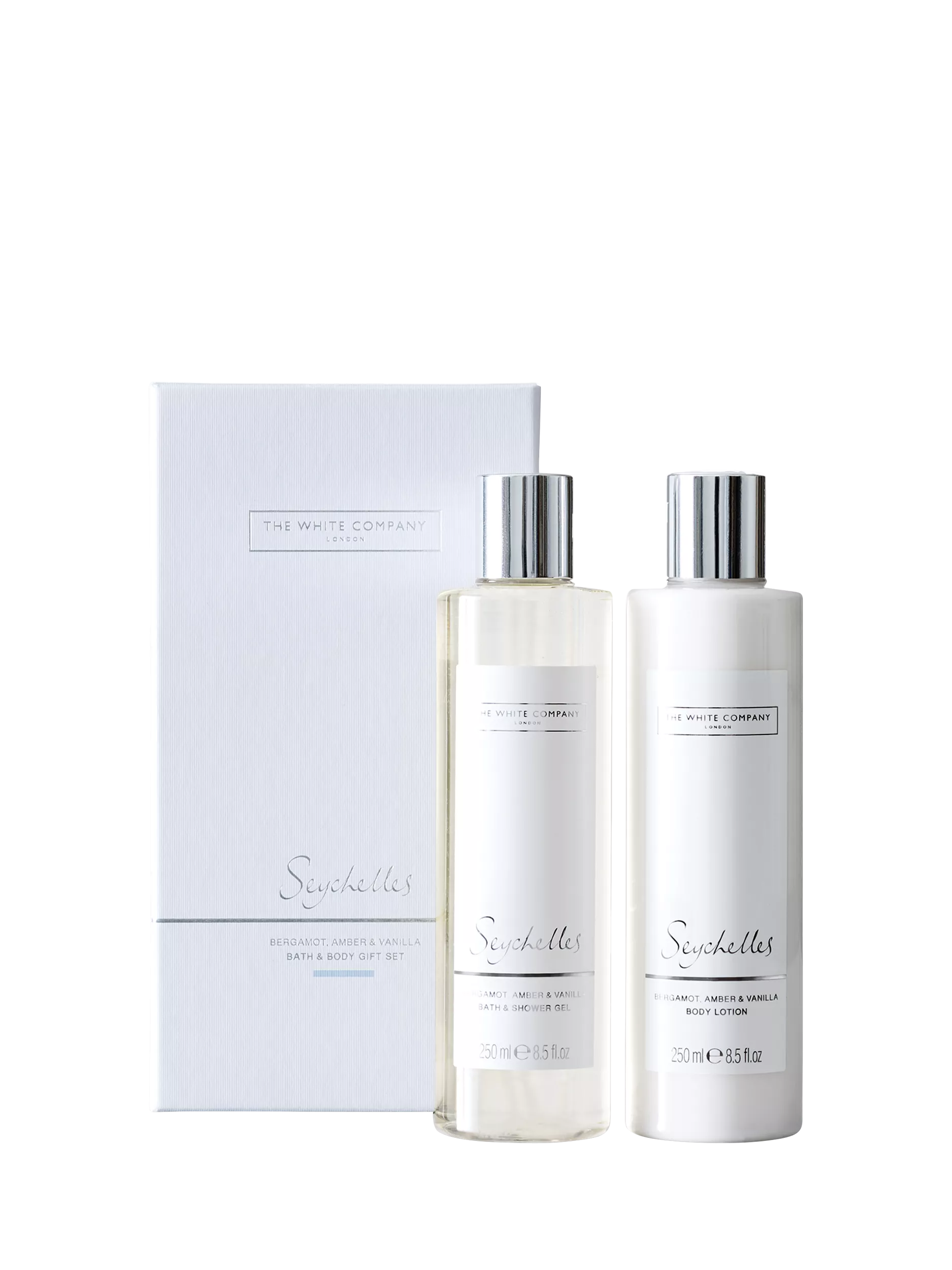 The White Company Seychelles bath and body gift set 500ml (British brand)
