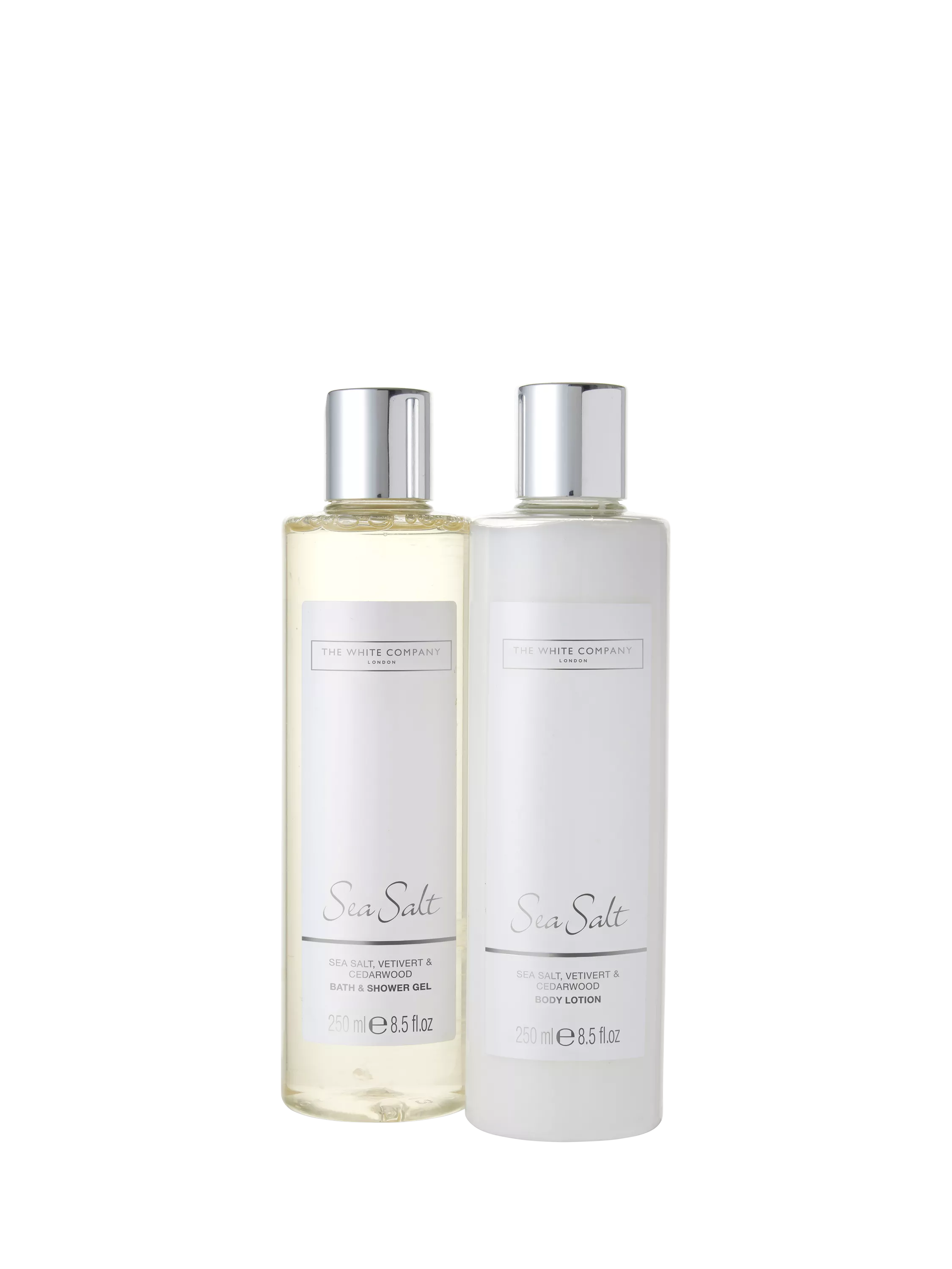 The White Company sea salt bath and body gift set 500ml - British product