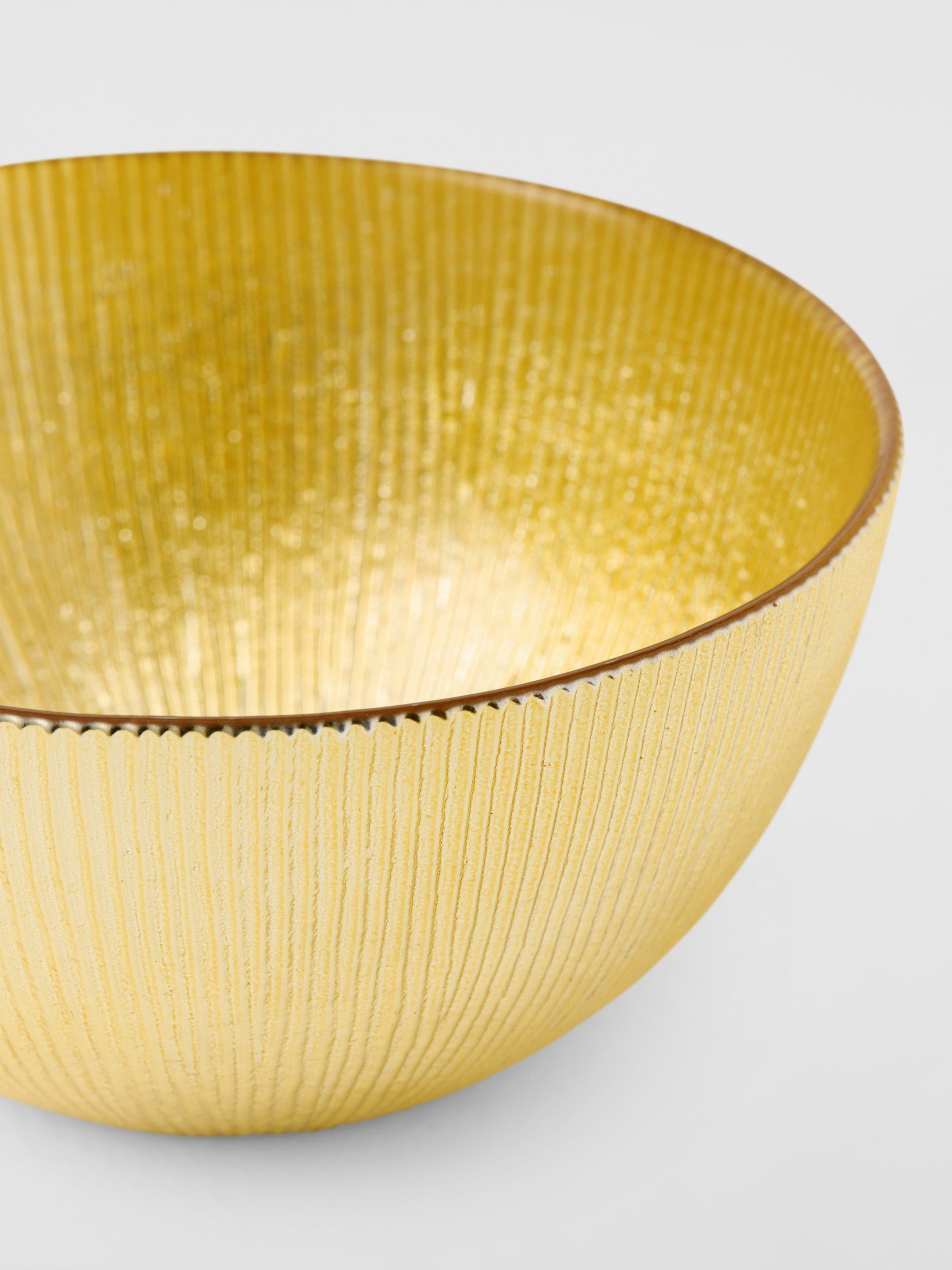 John Lewis glass bowl 15cm gold small, UK version