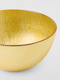 John Lewis glass bowl 15cm gold small, UK version