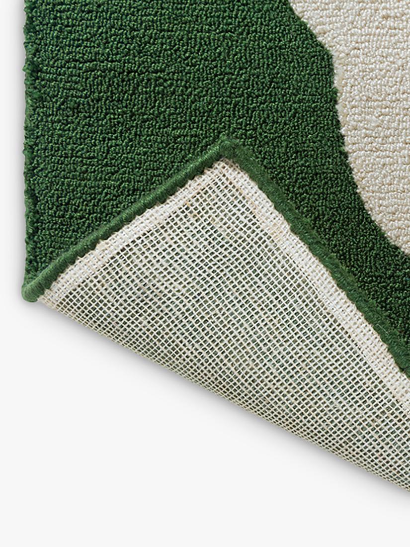 Marimekko Unikko floral rug green - British product
