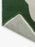 Marimekko Unikko floral rug green - British product