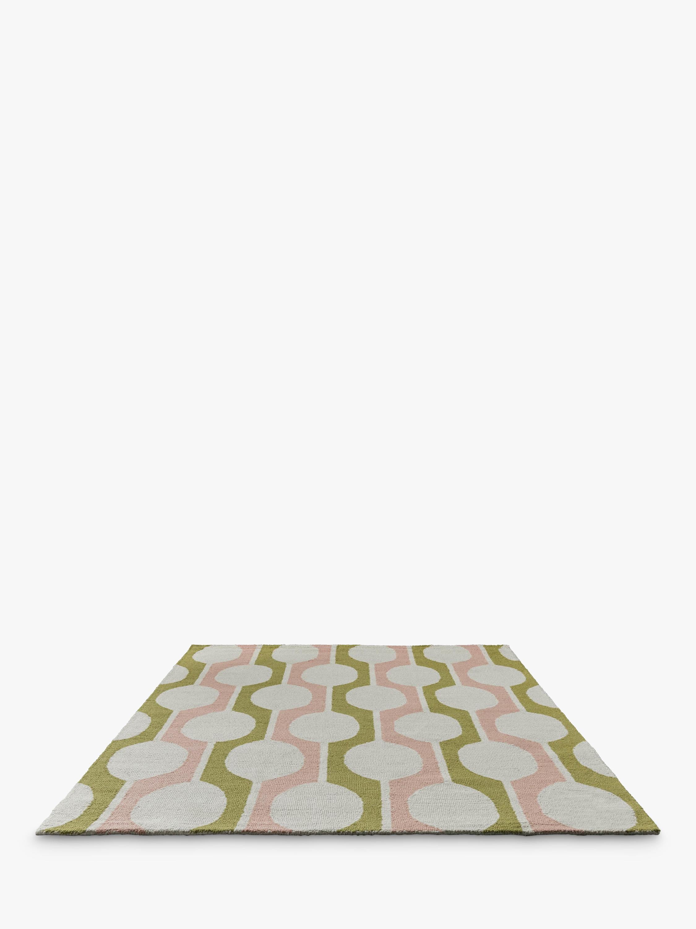 Scion pure wool rug geometric Lichen 180x120cm - British product