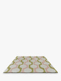 Scion pure wool rug geometric Lichen 180x120cm - British product
