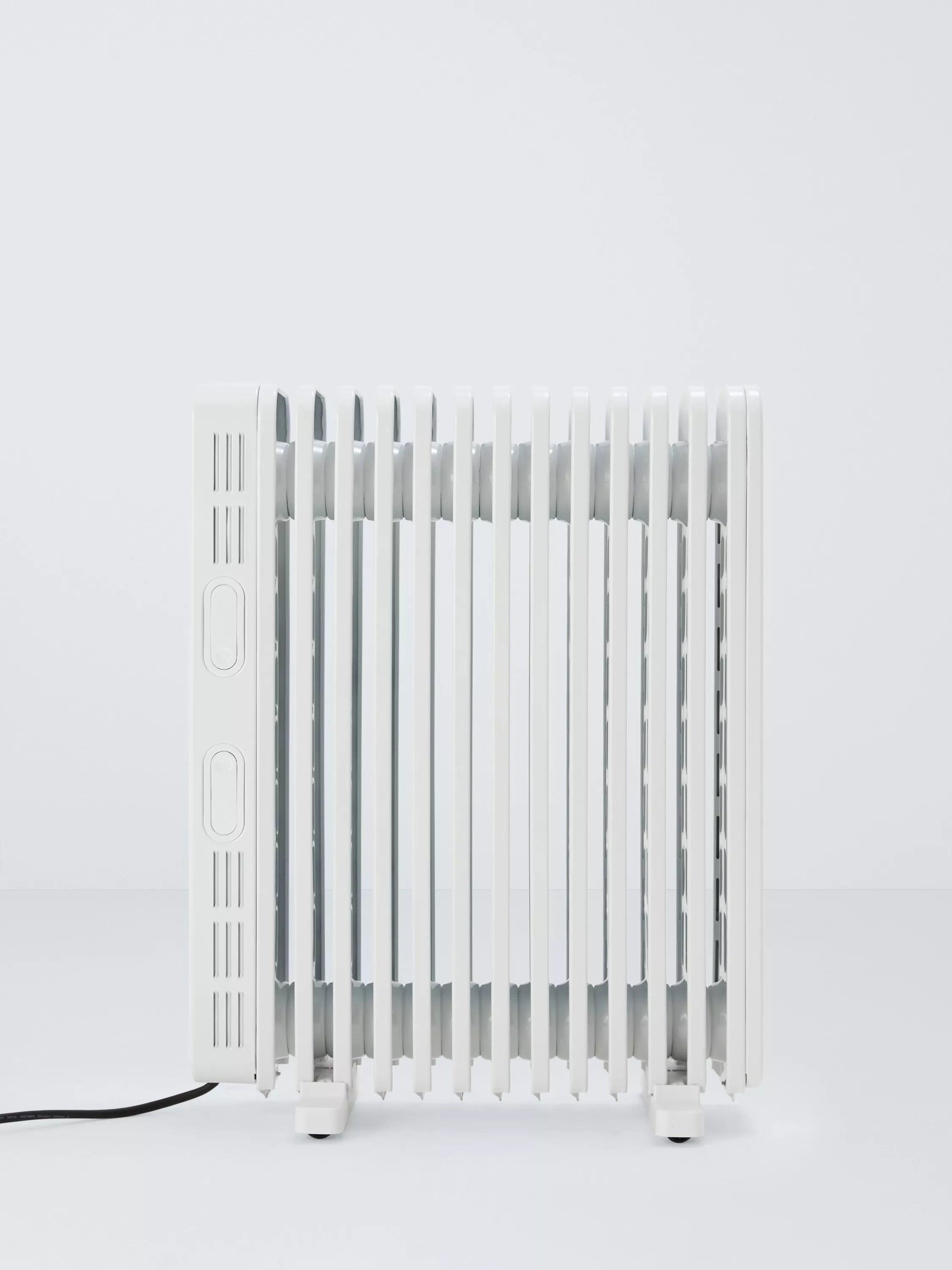 John Lewis white digital oil filled radiator, UK version