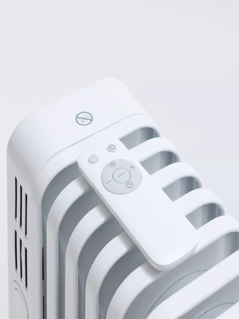 John Lewis white digital oil filled radiator, UK version
