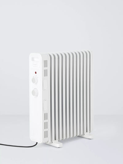 John Lewis John Lewis Manual Oil Filled Radiator White- Buy online at McGrocer