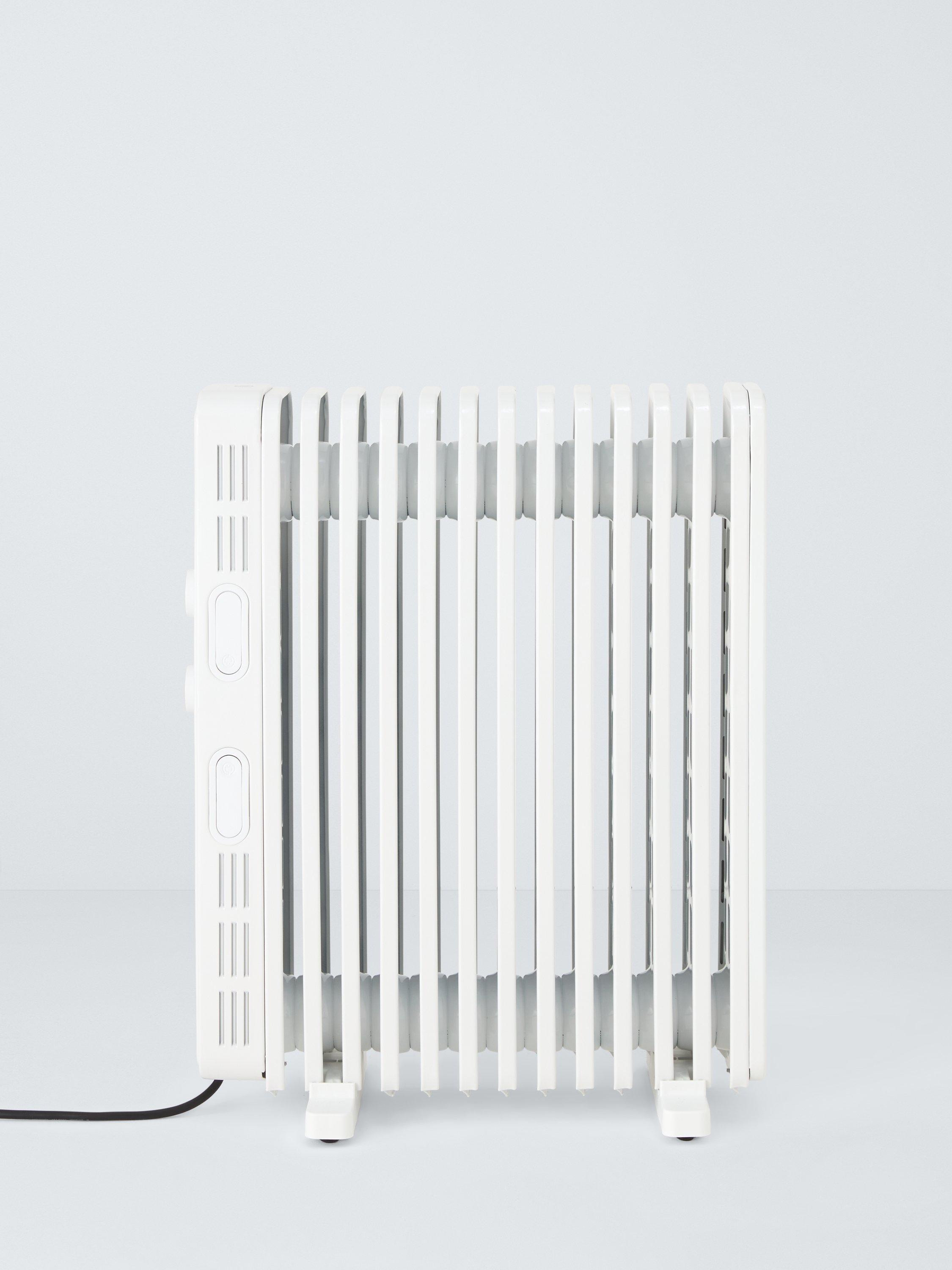 John Lewis oil filled radiator white UK version