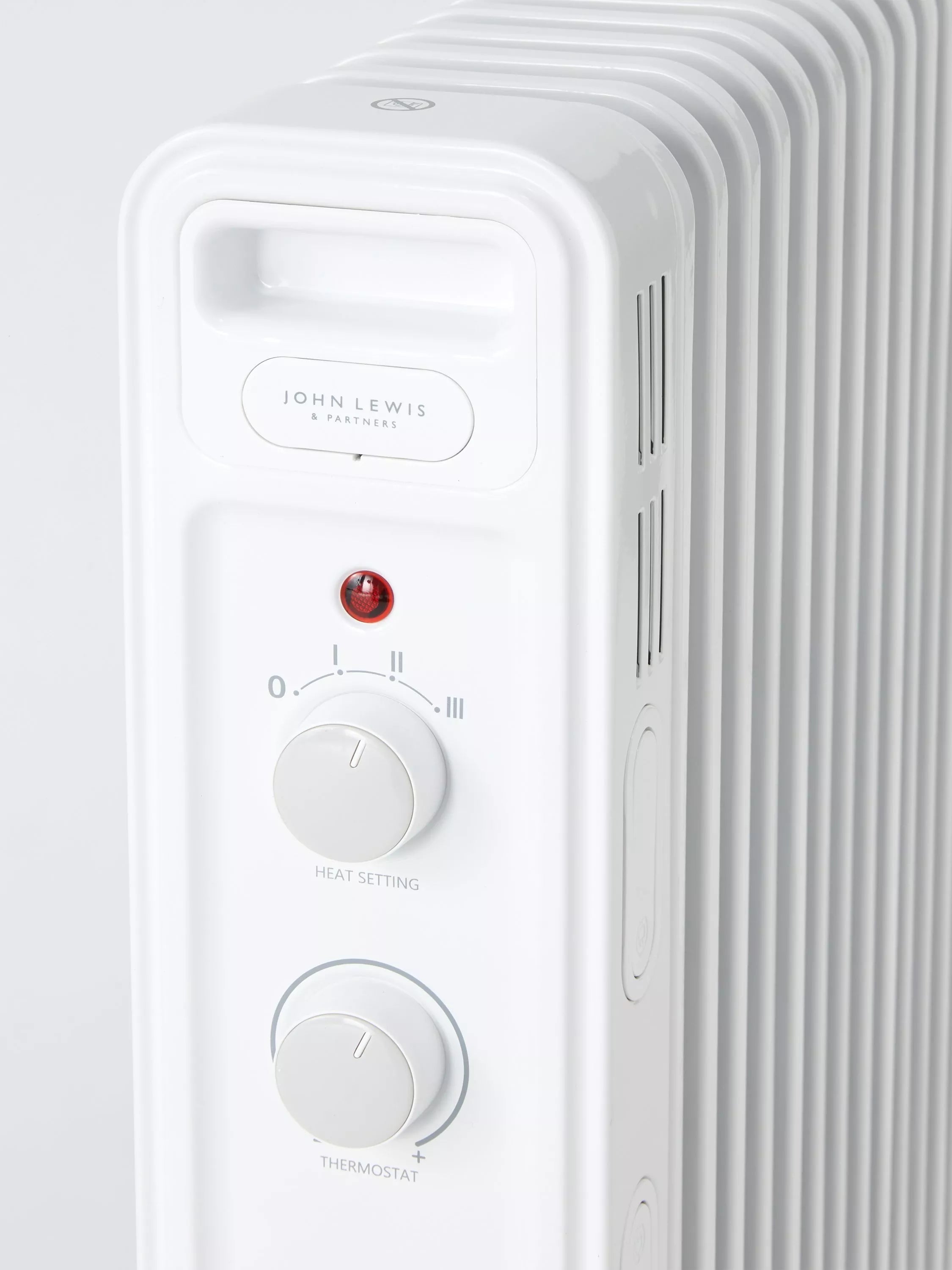 John Lewis oil filled radiator white UK version