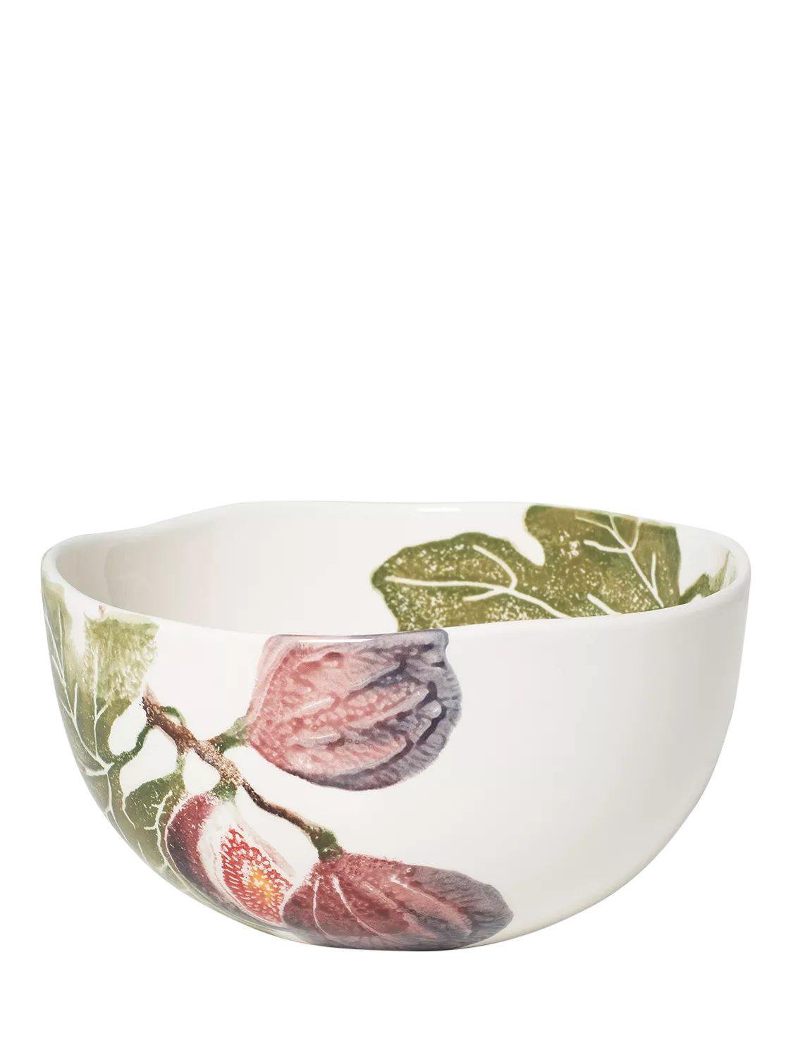BlissHome fig earthenware salad bowl 25cm, imported from the UK