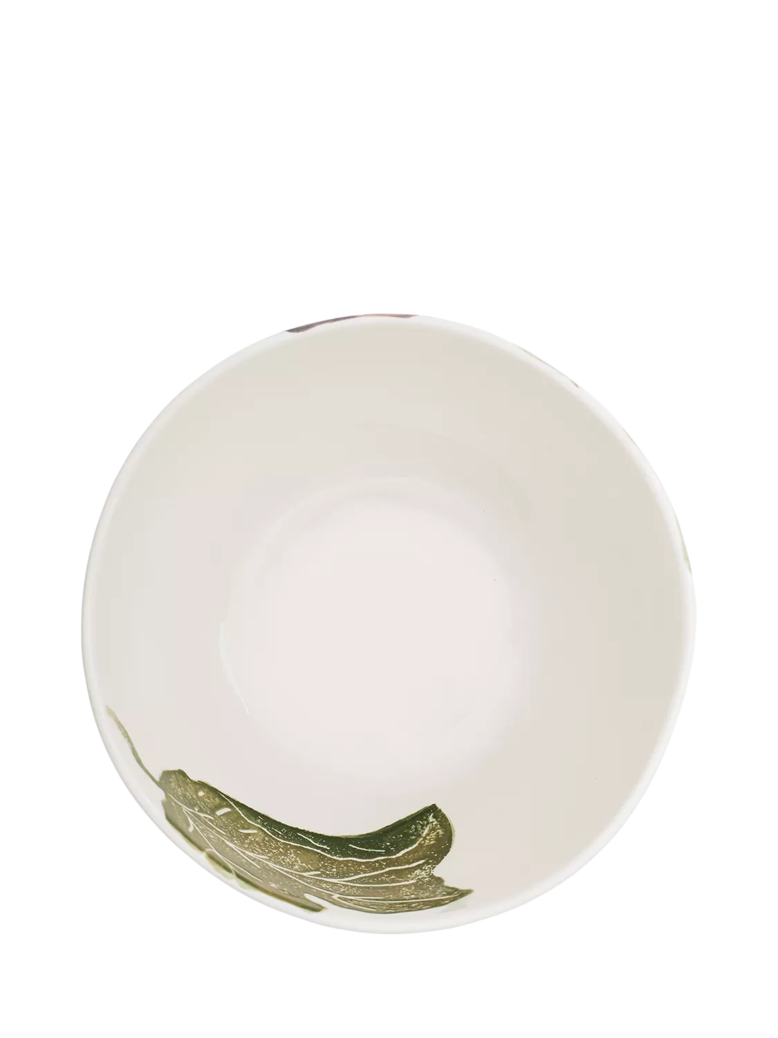 BlissHome fig earthenware salad bowl 25cm, imported from the UK