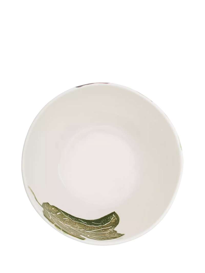BlissHome fig earthenware salad bowl 25cm, imported from the UK