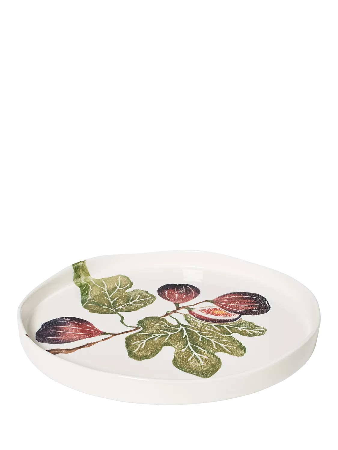 BlissHome Fig earthenware tray 38cm (British brand)