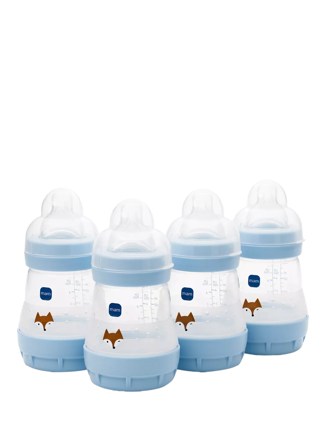 MAM Easy Start baby bottles 160ml 4-pack, imported from the UK