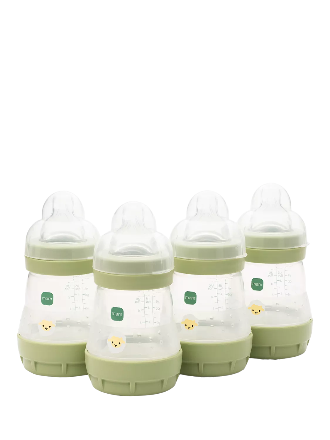 MAM Easy Start Anti-Colic Self-Sterilising Baby Bottles 160ml Pack of 4