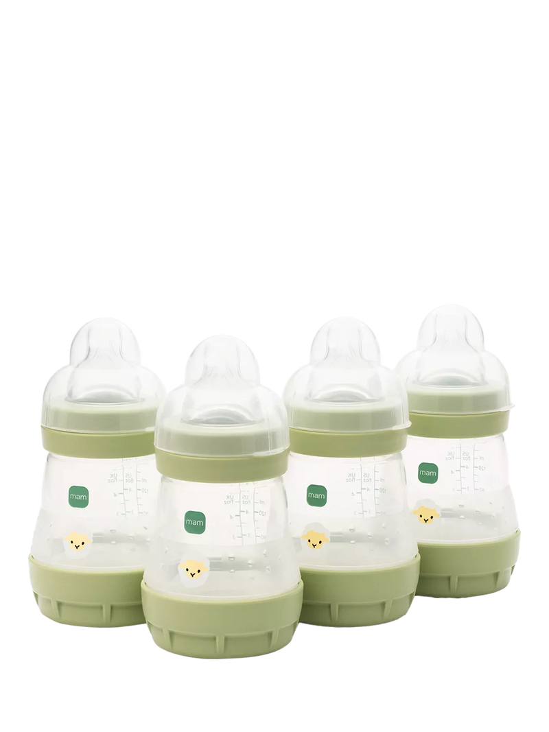 MAM Easy Start Anti-Colic Self-Sterilising Baby Bottles 160ml Pack of 4
