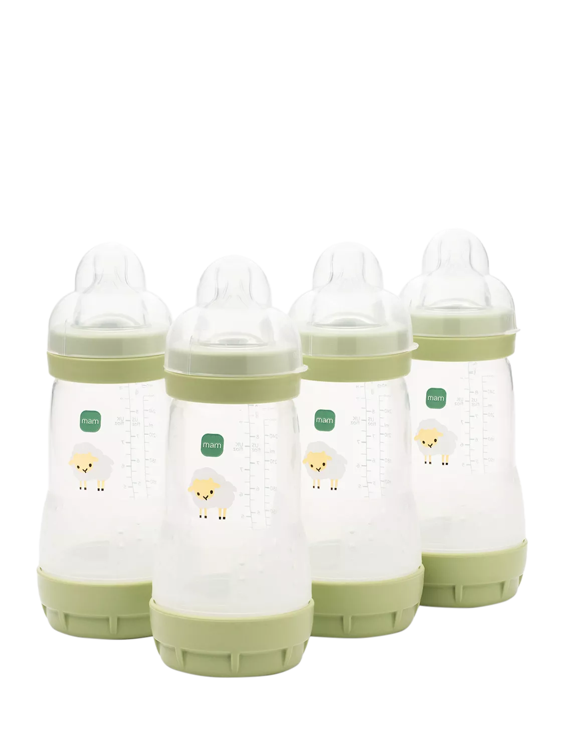 MAM Easy Start baby bottles 260ml pack of 4 - British product