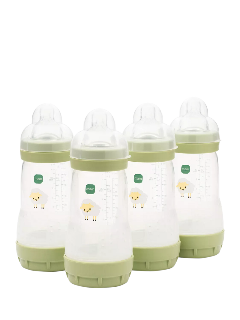 MAM Easy Start baby bottles 260ml pack of 4 - British product