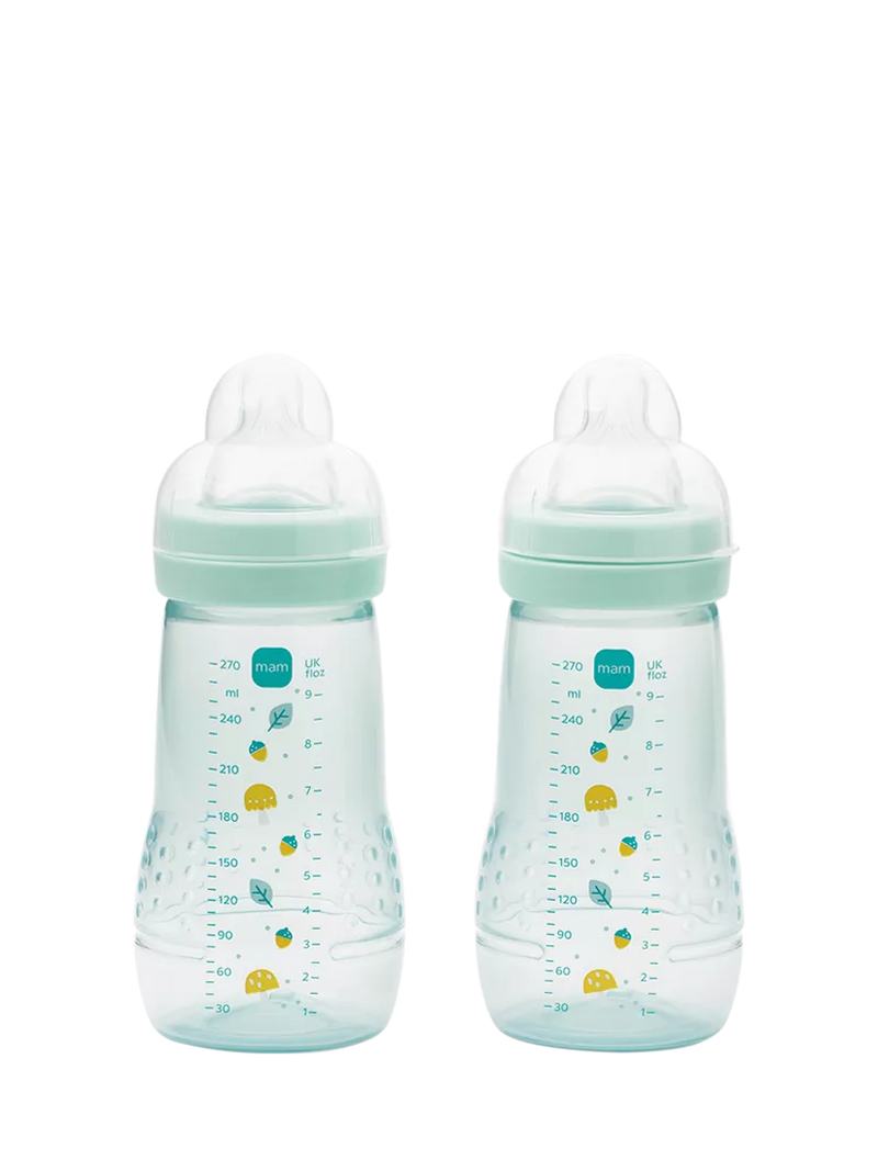 MAM Easy Active baby bottle 270ml pack of 2 (British brand)