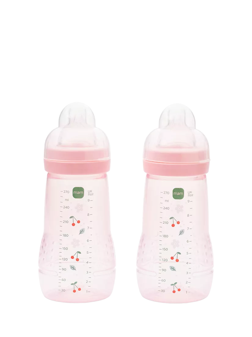 MAM Easy Active Baby Bottles 270ml Pack of 2