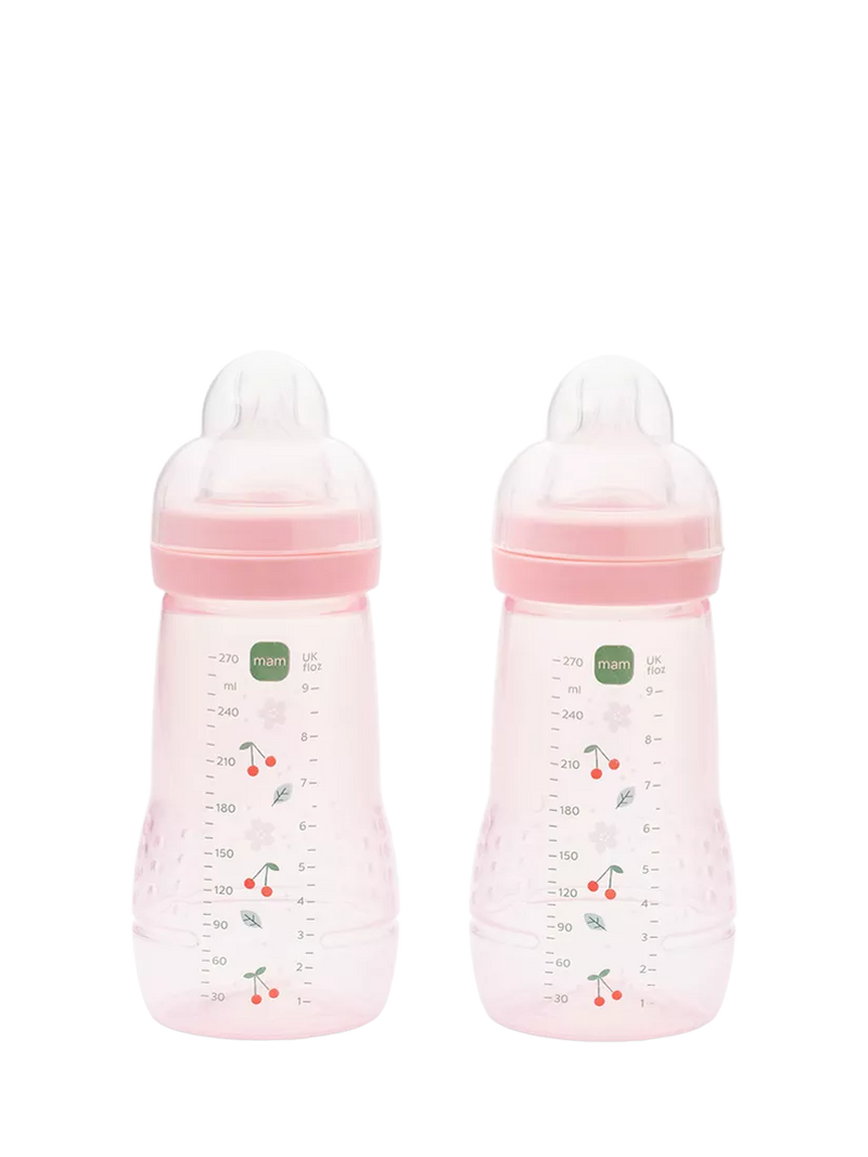 MAM Easy Active Baby Bottles 270ml Pack of 2