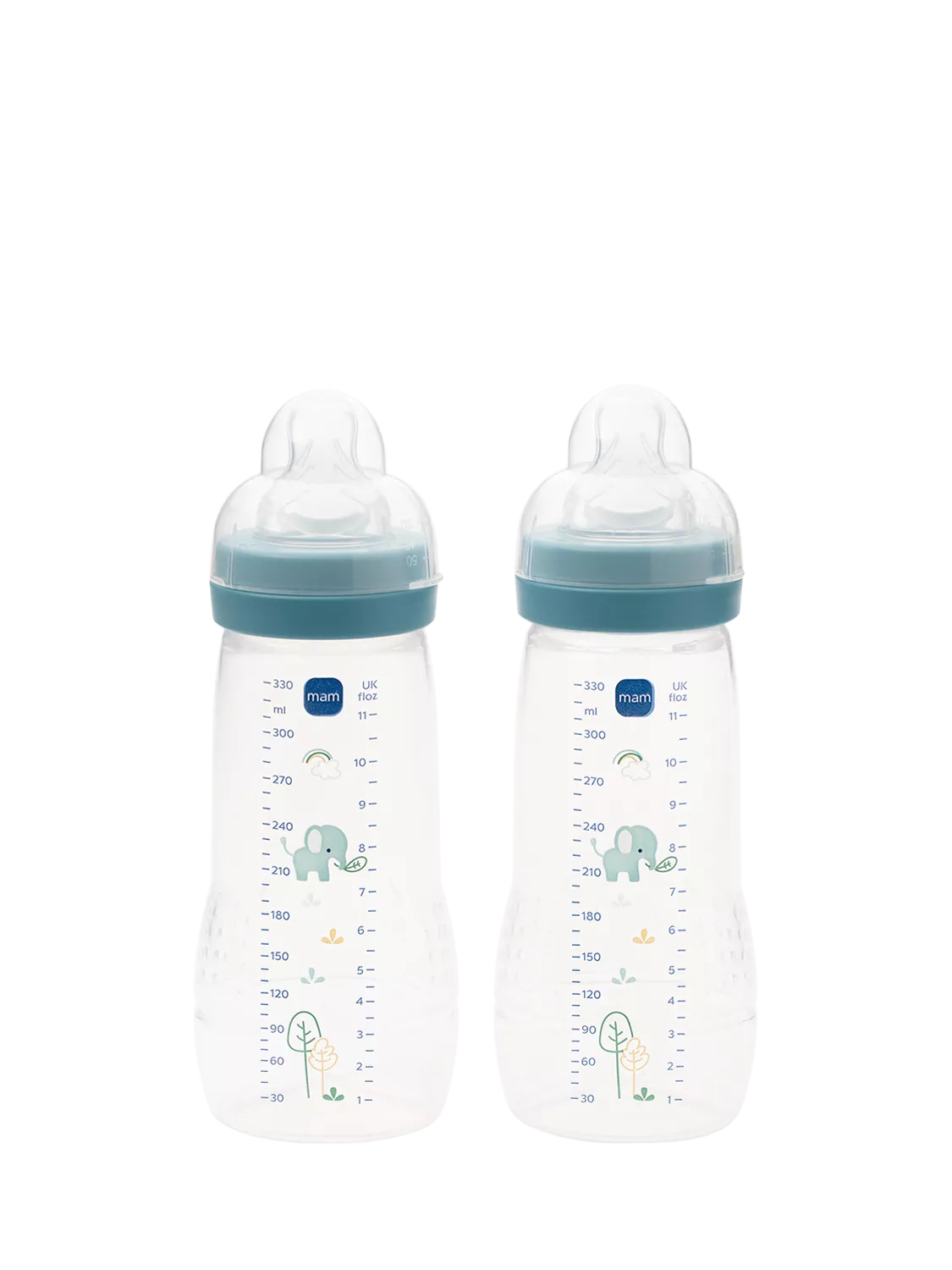 MAM Easy Active baby bottles 330ml pack of 2, UK version