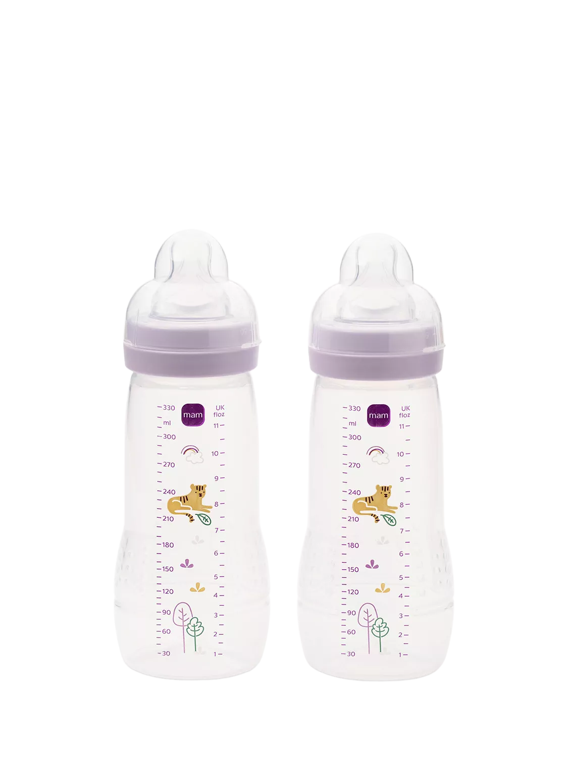 MAM Easy Active Baby Bottles 330ml Pack of 2