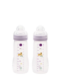 MAM Easy Active Baby Bottles 330ml Pack of 2