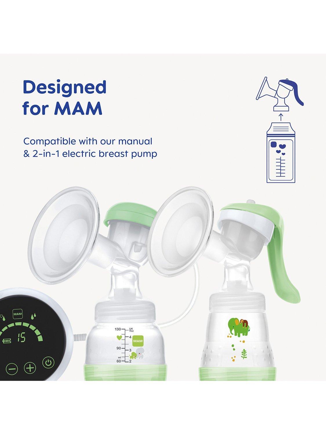 MAM breastmilk storage bags pack of 100, imported from the UK