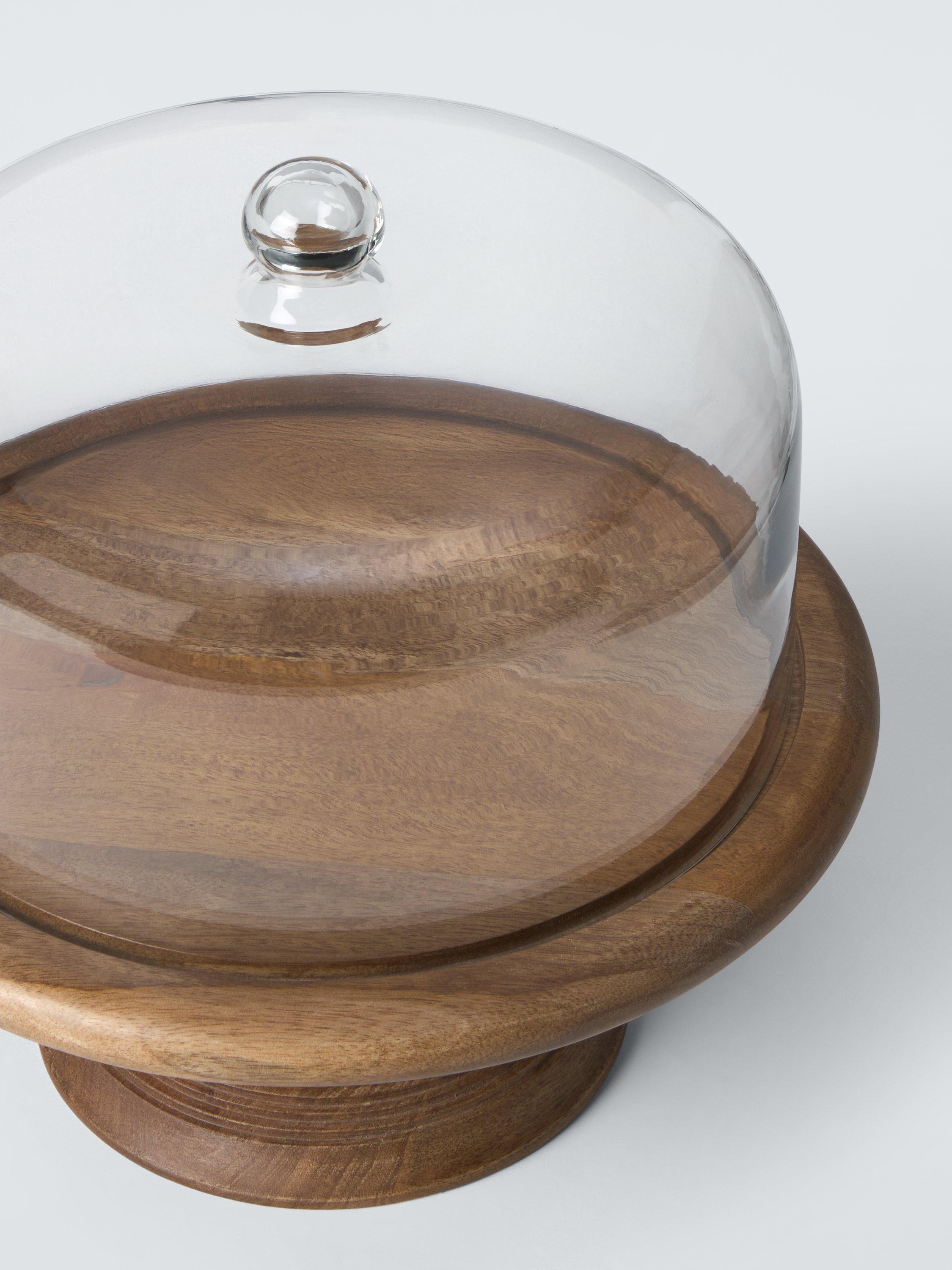 John Lewis x Sanderson cake stand with glass dome 35cm, imported from the UK