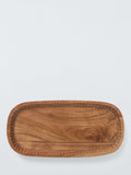 John Lewis Farmhouse Oblong Platter in acacia wood - British product