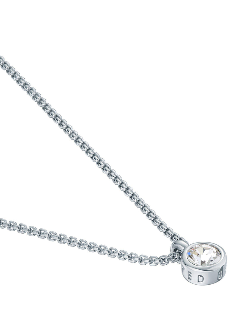 Ted Baker Sininaa crystal pendant necklace silver - British product