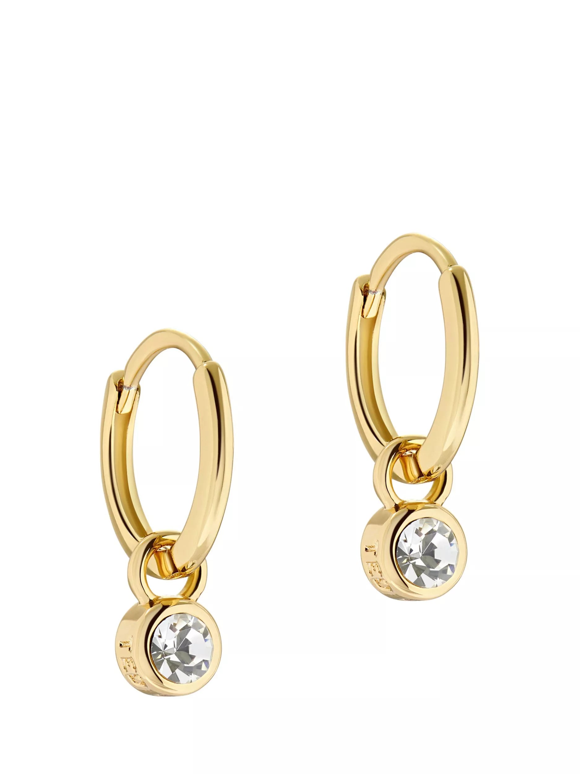 Ted Baker Sinalaa Crystal Huggie Earrings