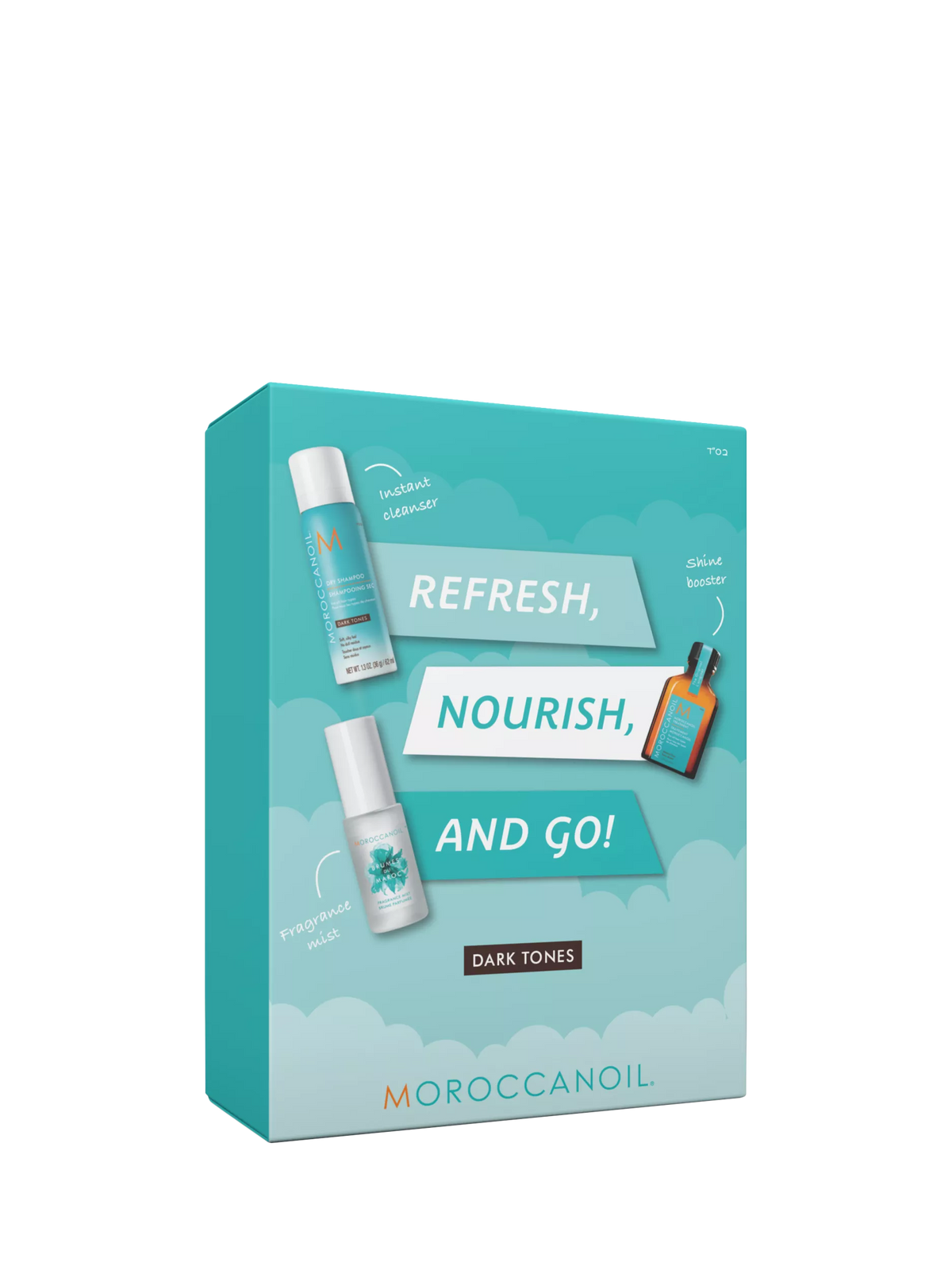 Moroccanoil dark tones haircare gift set, imported from the UK