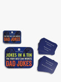 Talking Tables Dad Jokes Tin 100 cards imported from the UK