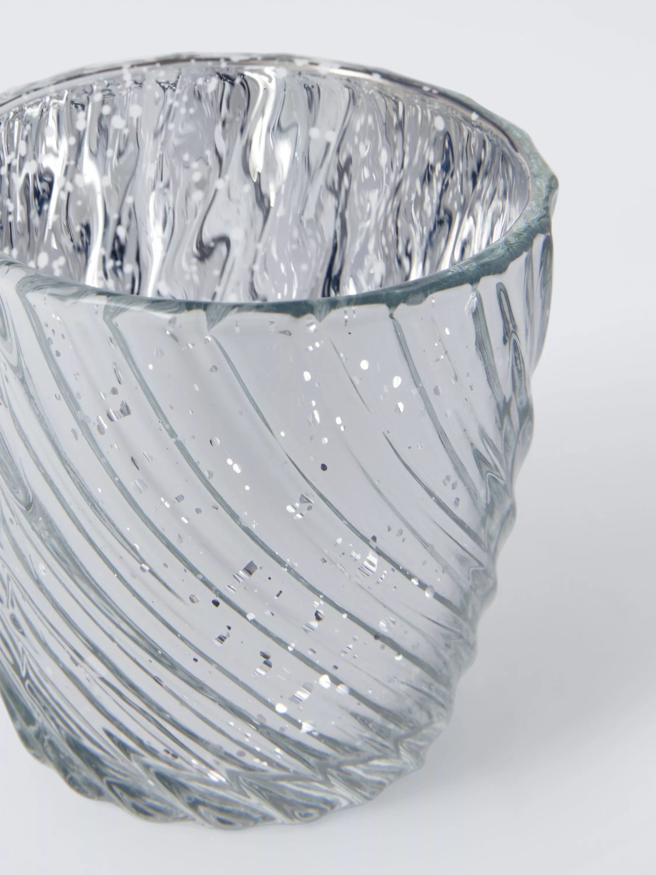 John Lewis shimmer ripple tealight candle holder, UK version