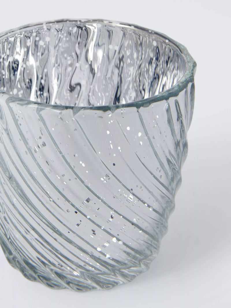 John Lewis shimmer ripple tealight candle holder, UK version