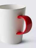 John Lewis tall bone china mug red 473ml, UK version