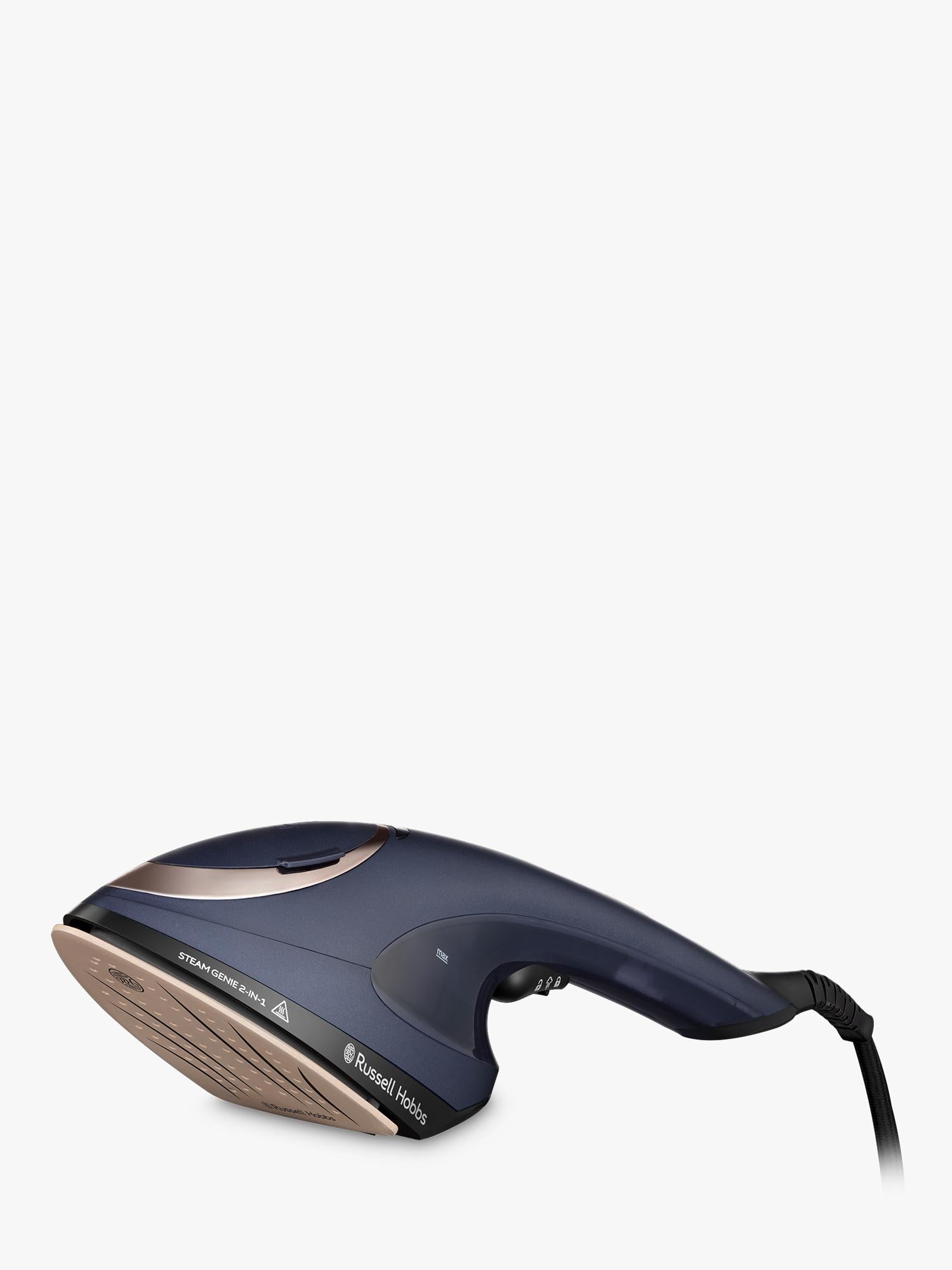 Russell Hobbs Steam Genie 2-in-1 handheld steamer blue - British product