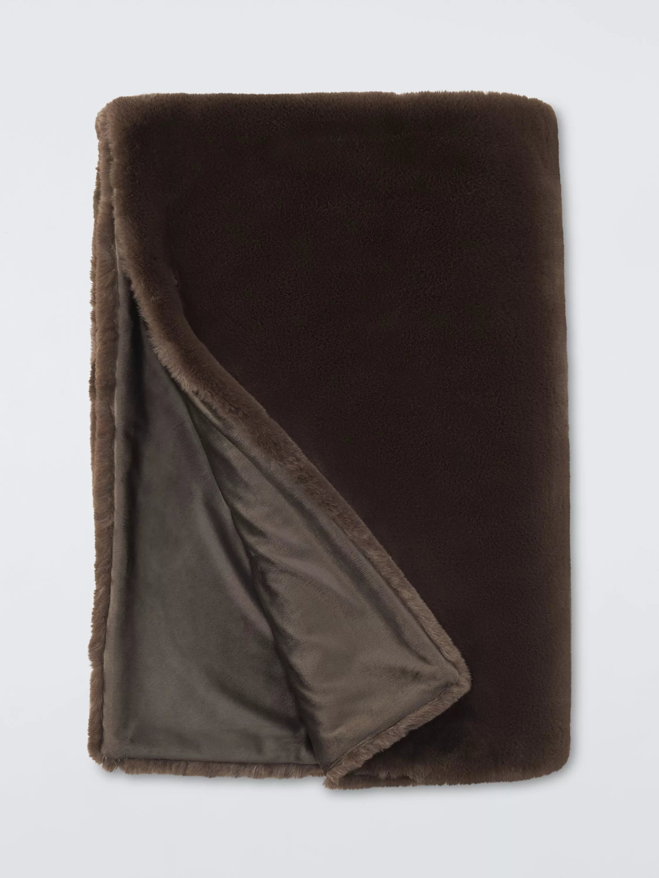 John Lewis Faux Fur Throw 200 x 150cm