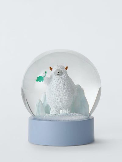 Festive Yeti Snowglobe