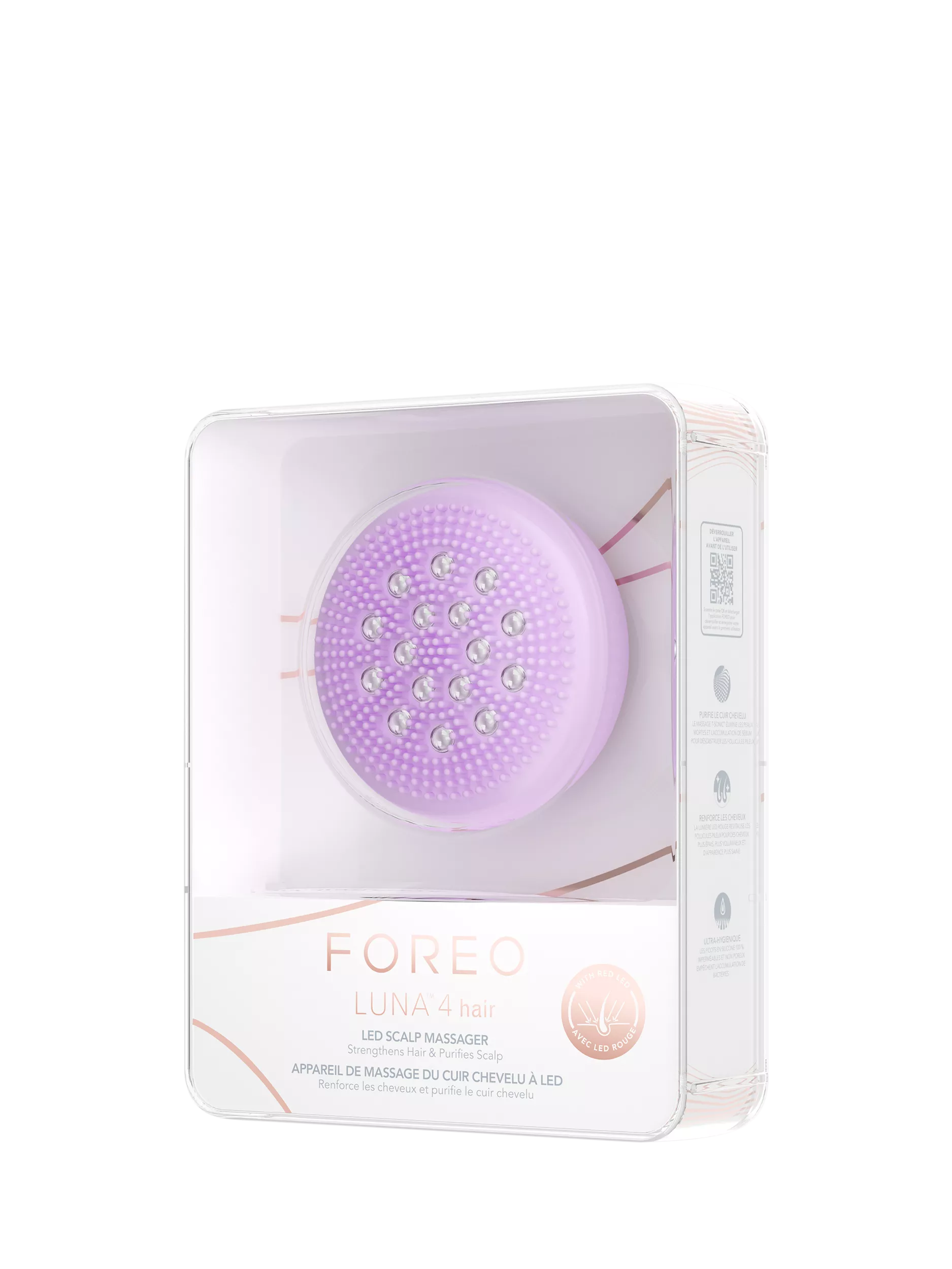 FOREO LUNA 4 Hair massager Lavender (British brand)
