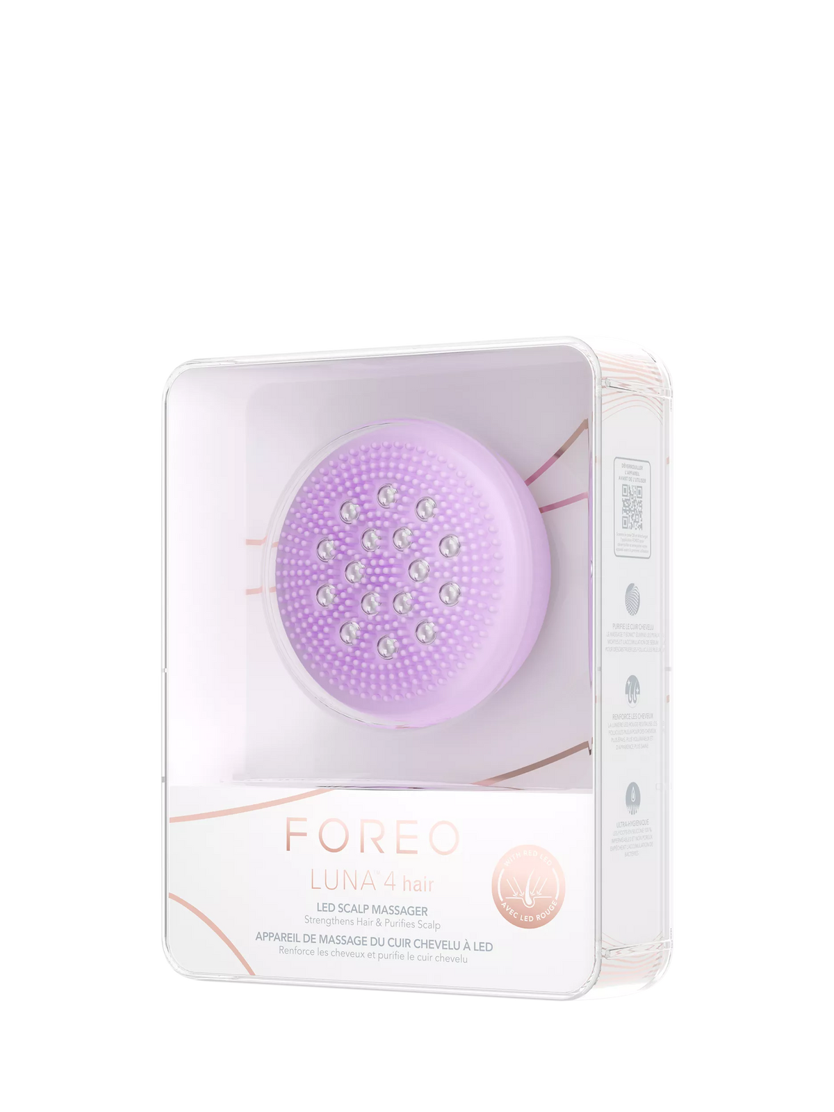 FOREO LUNA 4 Hair massager Lavender (British brand)
