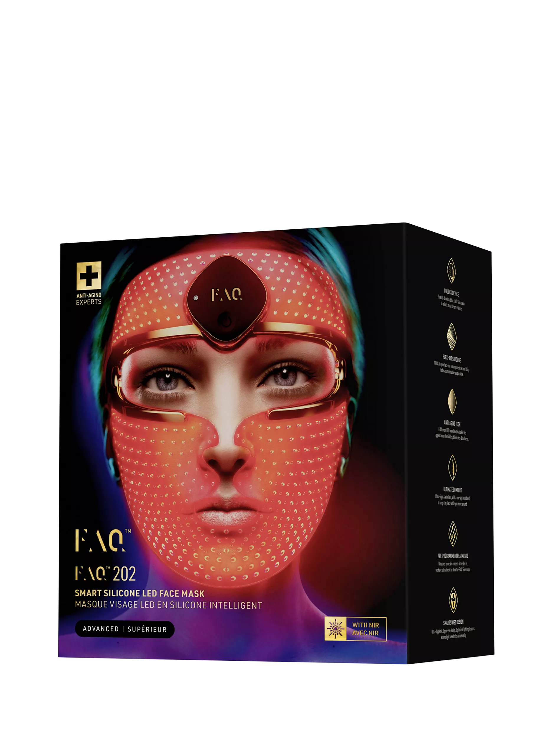 FOREO FAQ 202 LED face mask treatment - British product