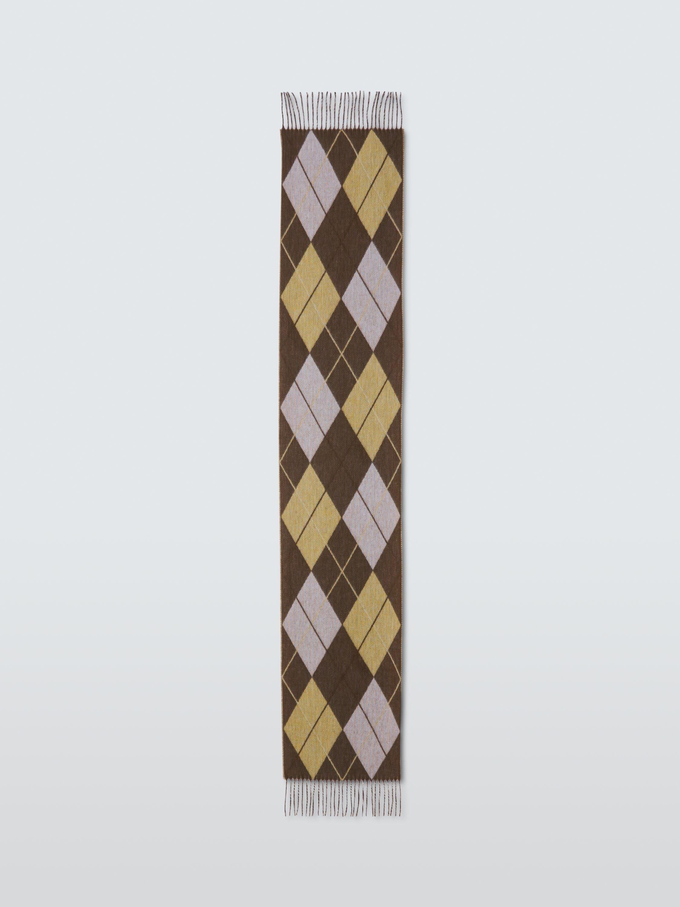 John Lewis Argyle scarf multi 28x180cm - British product