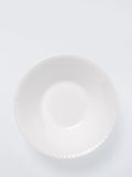 John Lewis stoneware cereal bowl 17cm white - British product