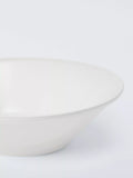 John Lewis stoneware cereal bowl 17cm white - British product